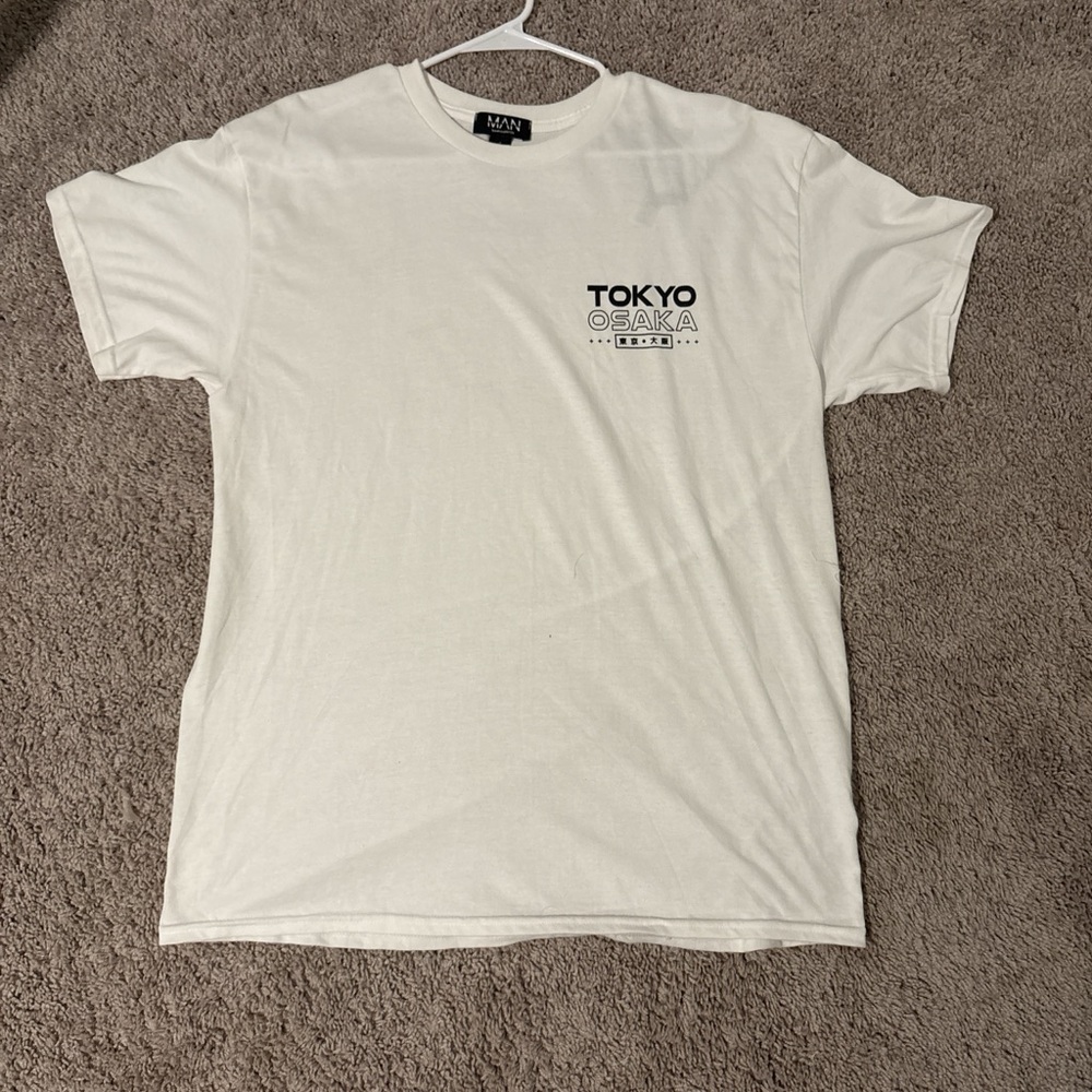 Boohoo White Tokyo Osaka Tee